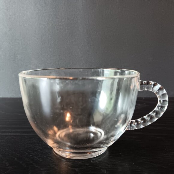 Federal Glass Set of Five Punch Glass Tea Cup - Picture 4 of 5